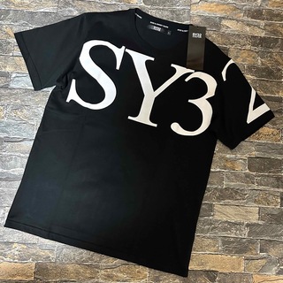 エスワイサーティトゥバイスィートイヤーズ(SY32 BY SWEET YEARS)の【新品】SY32 bysweetyears／ビッグロゴ Tシャツ L(Tシャツ/カットソー(半袖/袖なし))