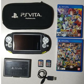 ソニー(SONY)のpsvita本体 ソフト　付属品(携帯用ゲーム機本体)