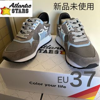 アトランティックスターズ(Atlantic STARS)のEU37 他サイズ有り　アトランティックスターズ　ガラック　ライトブルー×グレー(スニーカー)