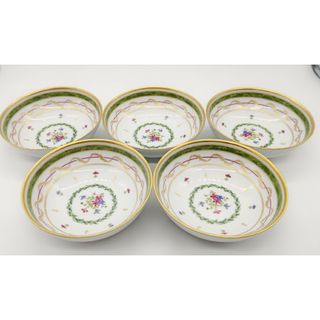 アビランド(Haviland)の新品 アビランド ヴューパリベール グリーン シリアルボール ５個セット(食器)