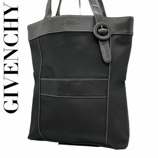 ジバンシィ(GIVENCHY)の美品　GIVENCHY　ジバンシー　S62　バケツ型　肩掛け　トートバッグ　黒(トートバッグ)