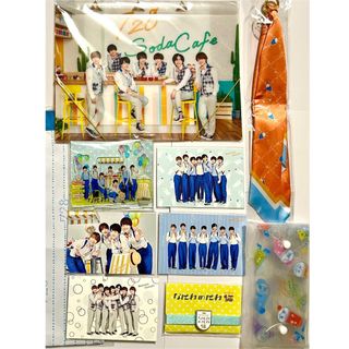 ジャニーズ(Johnny's)のなにわ男子 なにわのにわ グッズ まとめ売り アクスタ クリアフォルダー など(アイドルグッズ)