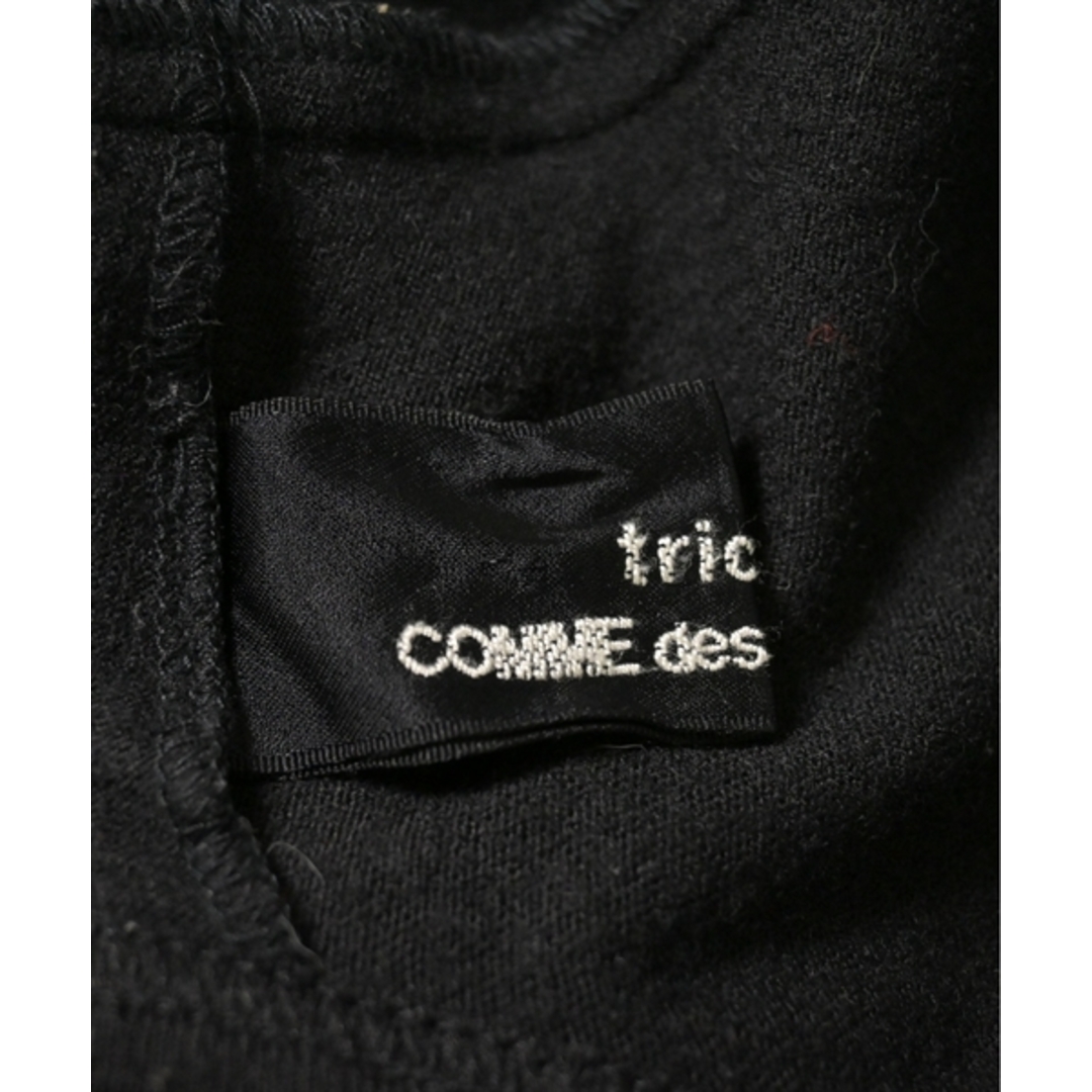 tricot COMME des GARCONS(トリココムデギャルソン)のtricot COMME des GARCONS ワンピース -(M位) 黒 【古着】【中古】 レディースのワンピース(ひざ丈ワンピース)の商品写真