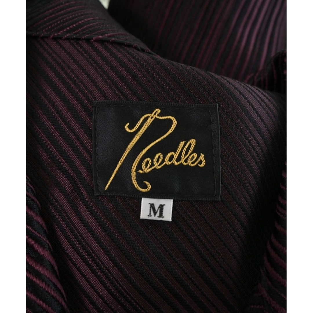 Needles(ニードルス)のNeedles ニードルス カジュアルシャツ M 赤紫系x黒 【古着】【中古】 メンズのトップス(シャツ)の商品写真