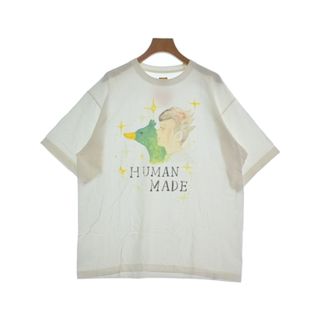 ヒューマンメイド(HUMAN MADE)のHUMAN MADE ヒューマンメイド Tシャツ・カットソー XL 白 【古着】【中古】(Tシャツ/カットソー(半袖/袖なし))