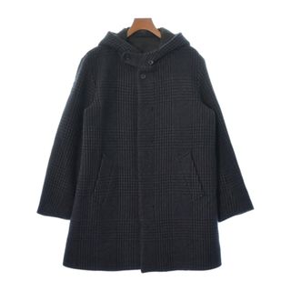 スティーブンアラン(steven alan)のsteven alan コート（その他） XL グレーx紺(チェック) 【古着】【中古】(その他)