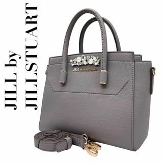 ジルバイジルスチュアート(JILL by JILLSTUART)のジルバイジルスチュアート　s63 ビジュー　ロイヤルトートバッグ　カラーストーン(ハンドバッグ)