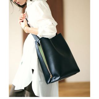 【E'POR】 Y BAG shoulderL(サイドジップショルダーバッグ)(トートバッグ)