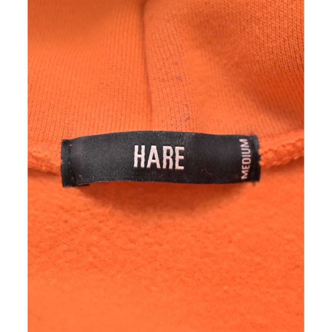 HARE(ハレ)のHARE ハレ パーカー M オレンジ 【古着】【中古】 メンズのトップス(パーカー)の商品写真