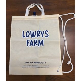 ローリーズファーム(LOWRYS FARM)のローリーズファーム　ノベルティ　ナップサック(リュック/バックパック)