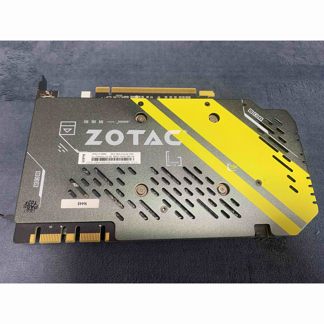 ZOTAC GTX 1070 8GB スマホ/家電/カメラのPC/タブレット(PCパーツ)の商品写真