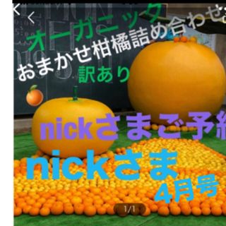 nickさまご予約オーガニック訳あり柑橘詰め合わせ(フルーツ)