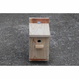 片屋根式 野鳥用巣箱 シジュウカラ用(鳥)