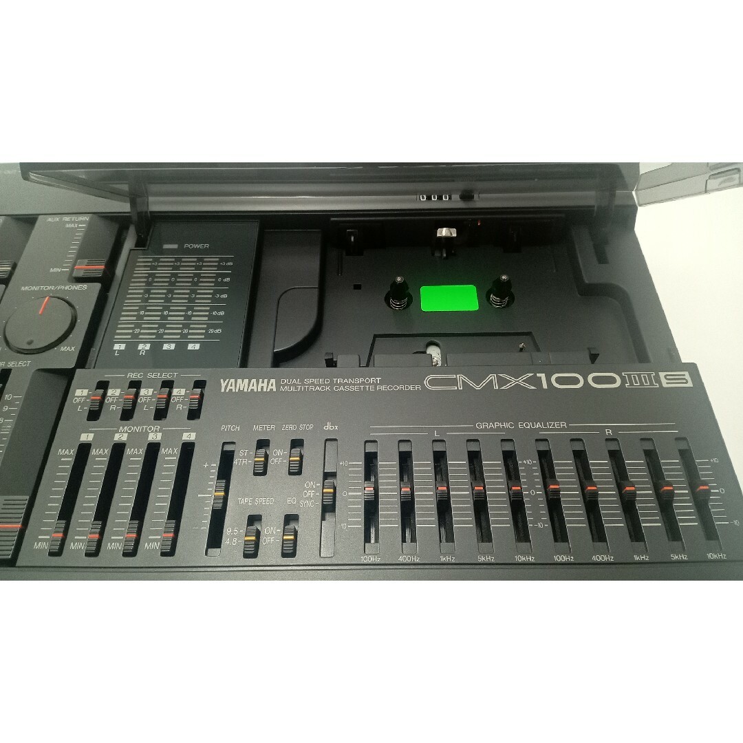 ヤマハ(ヤマハ)の【中古】YAMAHA CMX100IIIS マルチトラック・カセット・レコーダー 楽器のレコーディング/PA機器(MTR)の商品写真