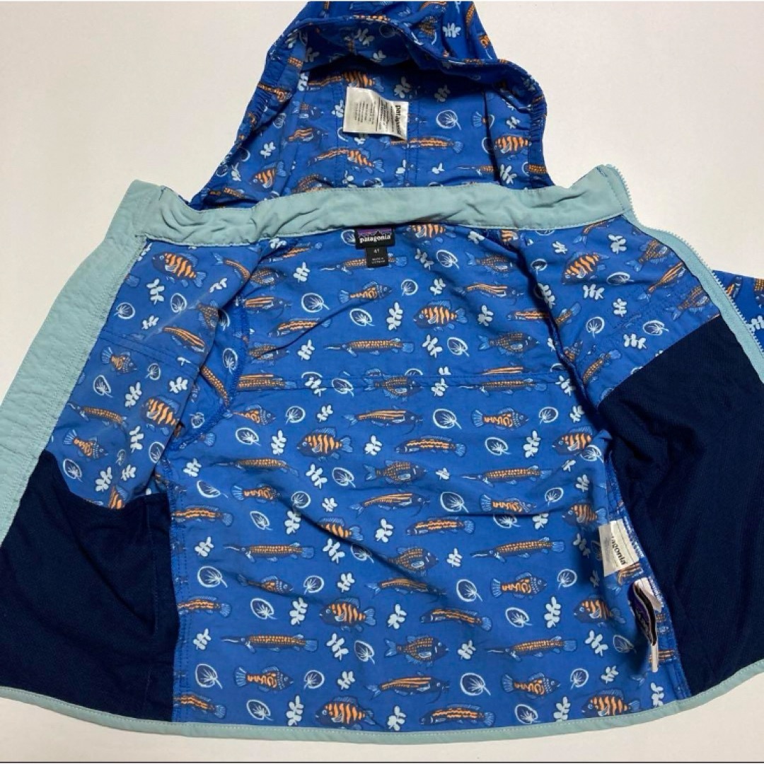 patagonia(パタゴニア)のpatagonia　ベビー　バギーズジャケット4T  キッズ/ベビー/マタニティのキッズ服男の子用(90cm~)(ジャケット/上着)の商品写真