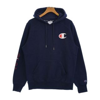 チャンピオン(Champion)のCHAMPION チャンピオン パーカー M 紺 【古着】【中古】(パーカー)