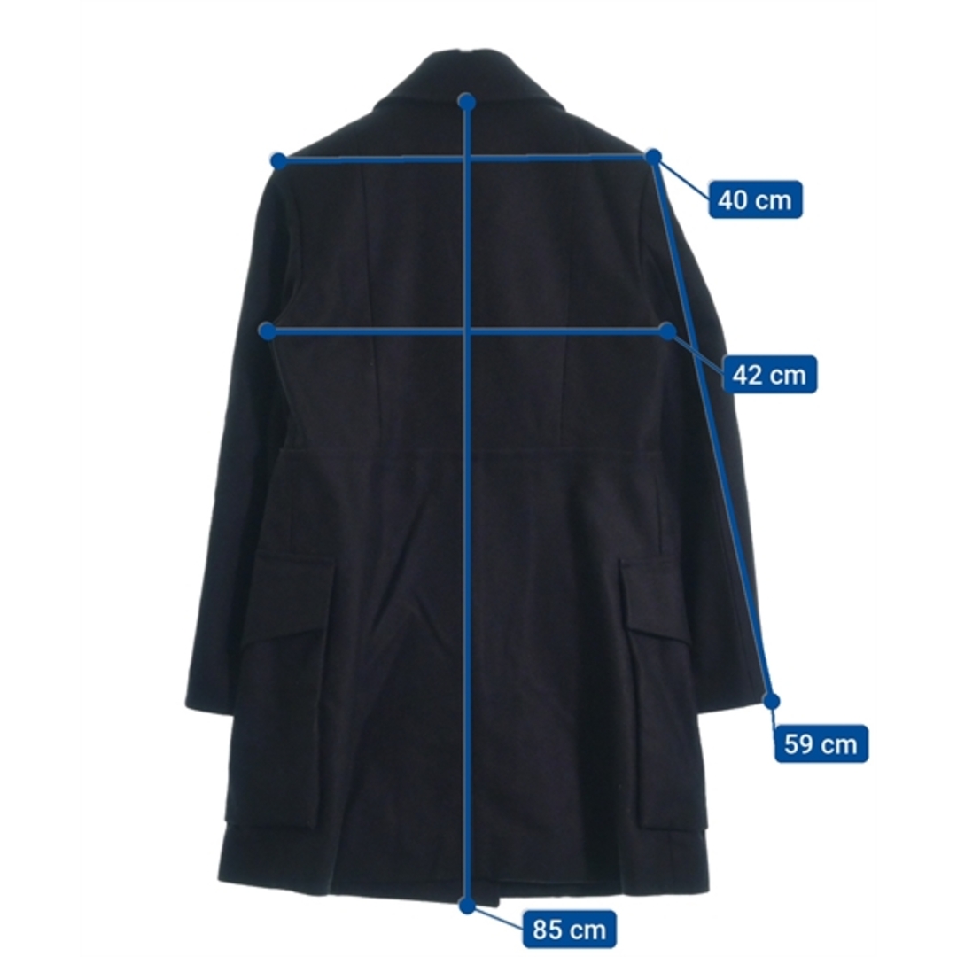 SONIA SONIA RYKIEL チェスターコート 36(S位) 黒 【古着】 SONIA SONIA RYKIEL チェスターコート 36(S位) 黒 【古着】