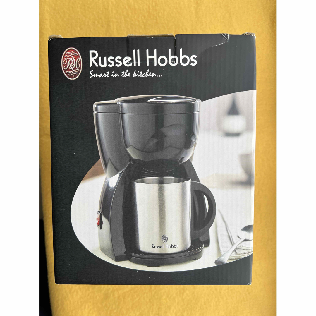 Russell Hobbs パーソナルコーヒーメーカー ダブルステンレスマグ スマホ/家電/カメラの調理家電(コーヒーメーカー)の商品写真