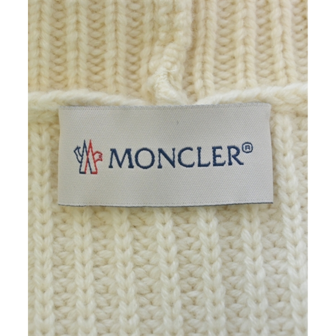 MONCLER(モンクレール)のMONCLER モンクレール ニット・セーター XL アイボリー 【古着】【中古】 メンズのトップス(ニット/セーター)の商品写真