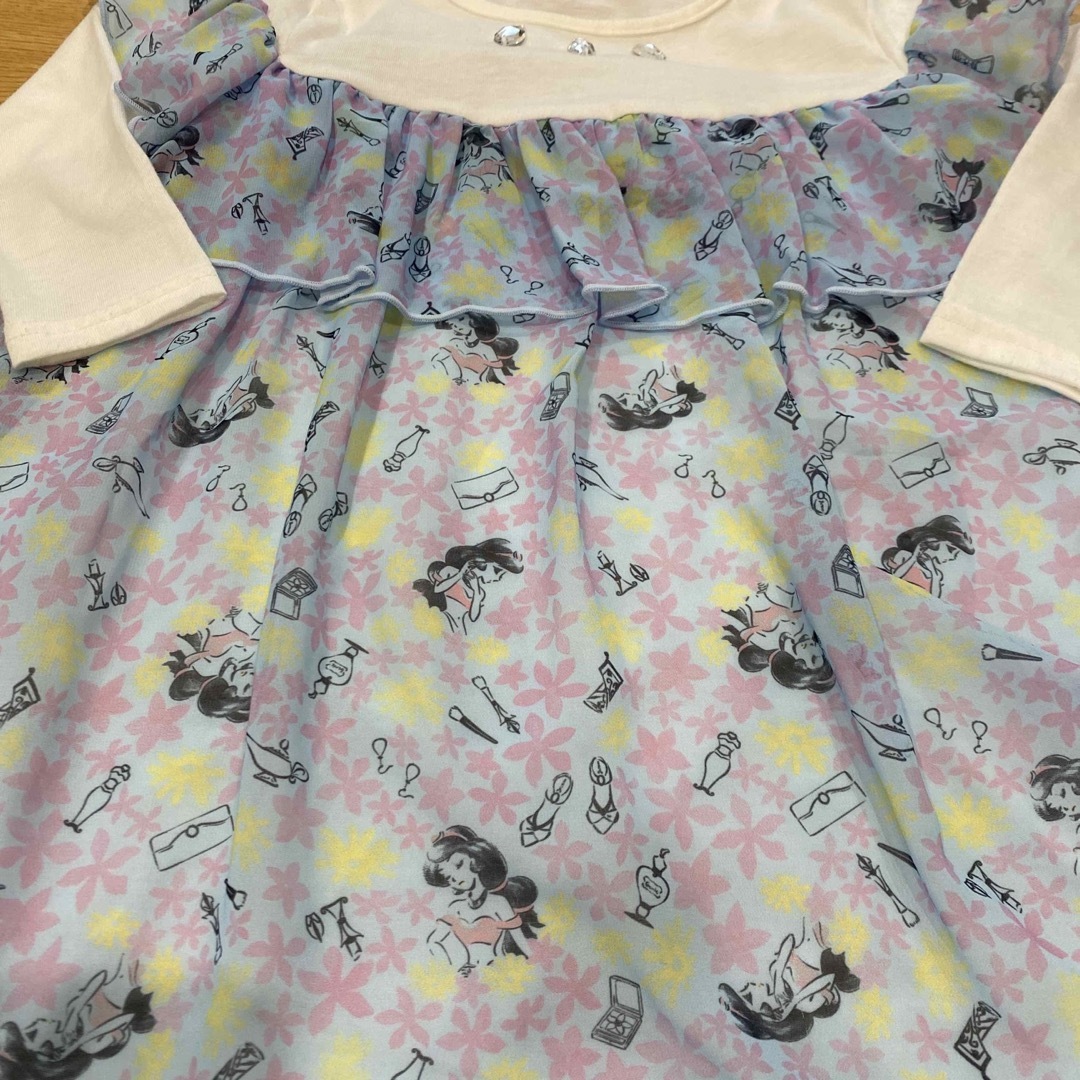 Disney(ディズニー)のDisney☆Princess半袖チュニック　120 キッズ/ベビー/マタニティのキッズ服女の子用(90cm~)(Tシャツ/カットソー)の商品写真