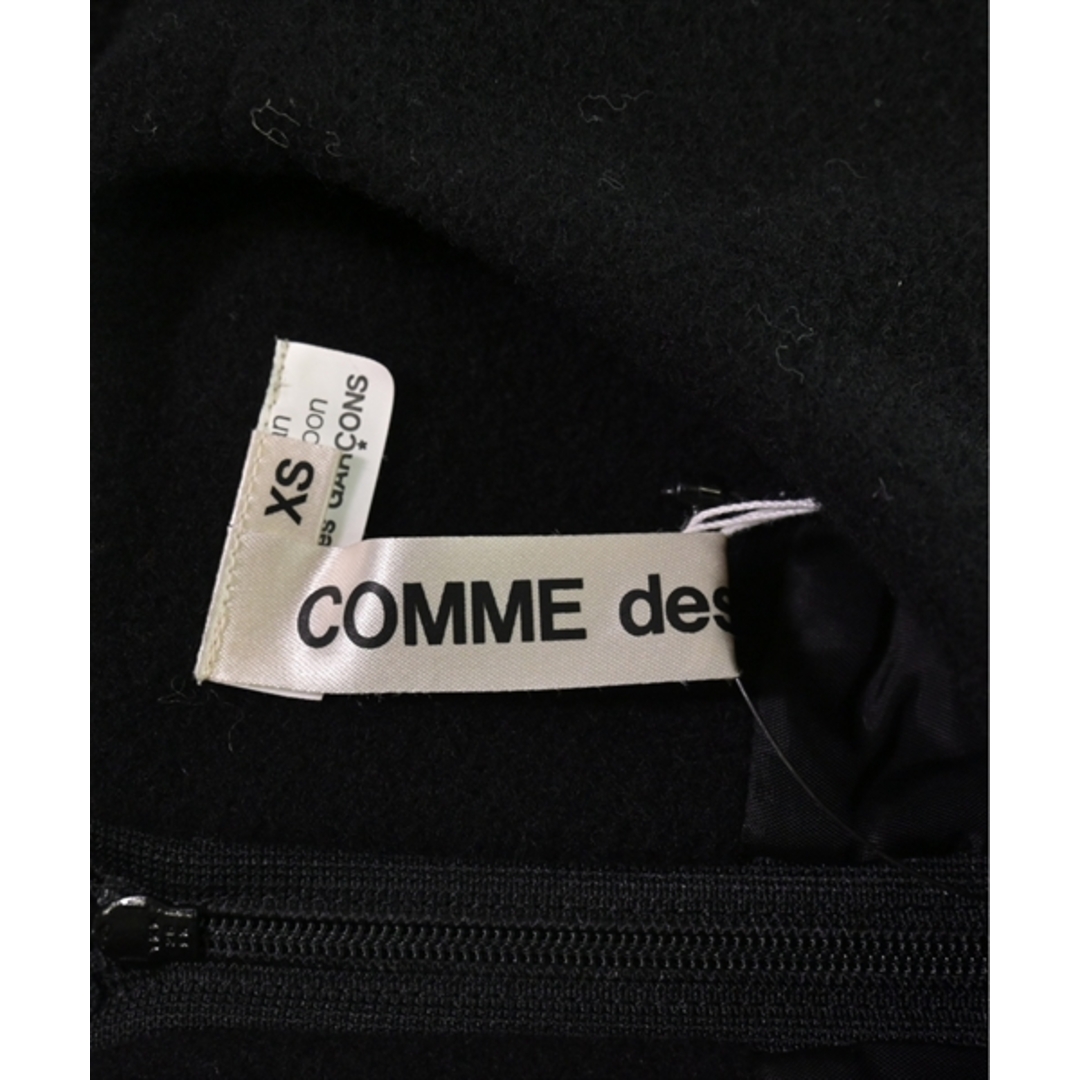 COMME des GARCONS(コムデギャルソン)のCOMME des GARCONS コムデギャルソン ワンピース XS 黒 【古着】【中古】 レディースのワンピース(ひざ丈ワンピース)の商品写真