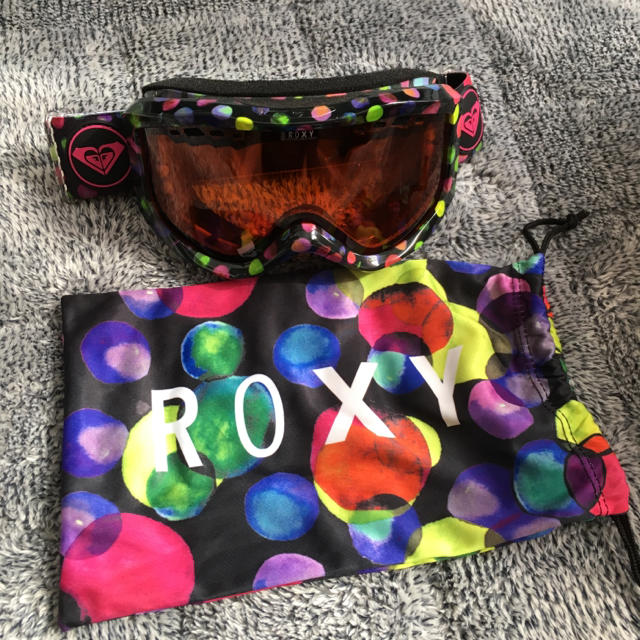 Roxy(ロキシー)のyun 様 専用！  ROXY ゴーグル 美品 スポーツ/アウトドアのスノーボード(ウエア/装備)の商品写真