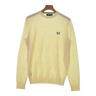 FRED PERRY - FRED PERRY フレッドペリー ニット・セーター S アイボリー 【古着】【中古】