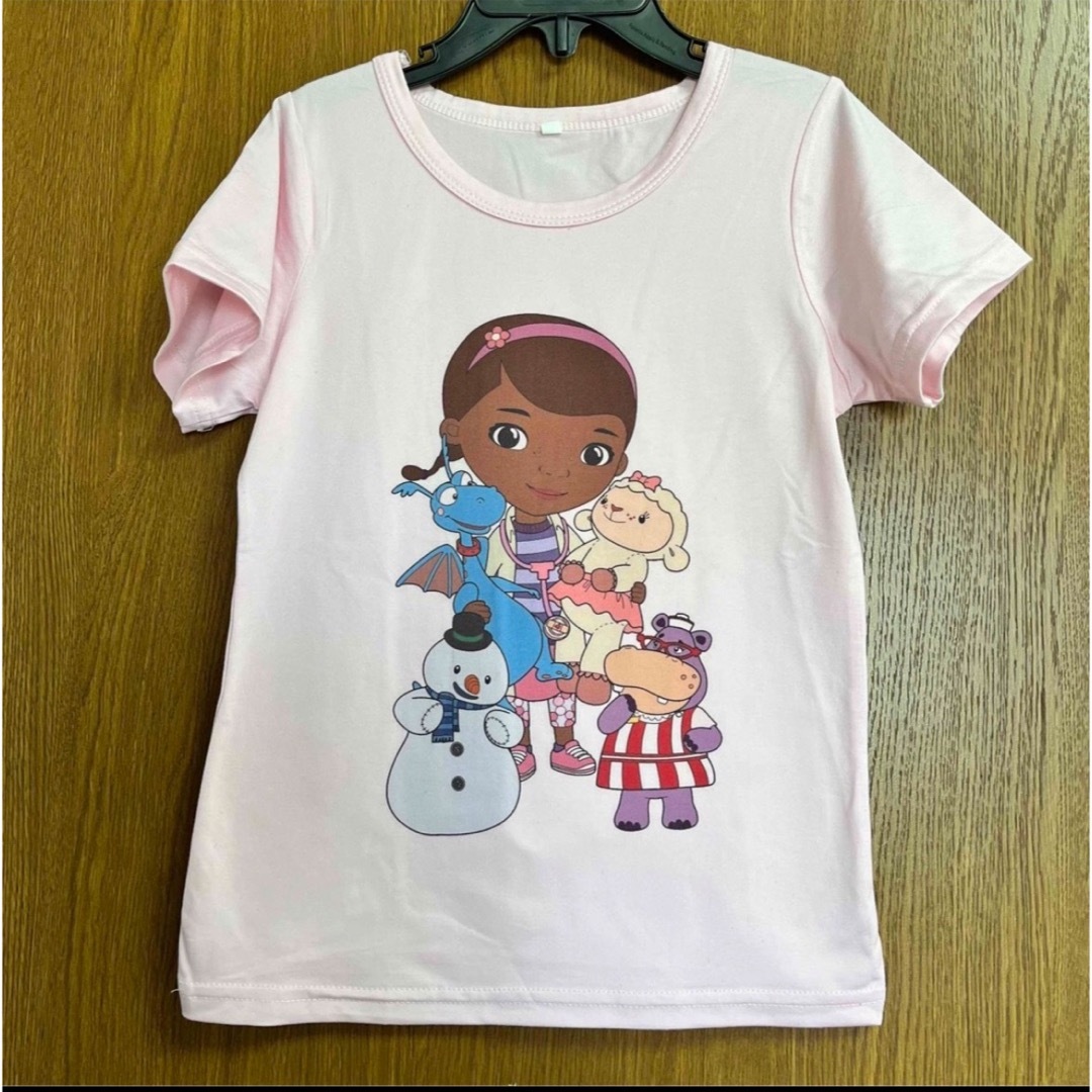 Disney(ディズニー)の海外製 ドッグはおもちゃドクター Tシャツ 120 キッズ/ベビー/マタニティのキッズ服女の子用(90cm~)(Tシャツ/カットソー)の商品写真