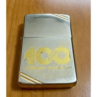 コカコーラ(コカ・コーラ)のコカコーラ　ZIPPO ライター　グッツ　非売品　アンティーク　(ノベルティグッズ)