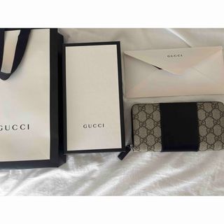 グッチ(Gucci)のGUCCI 長財布 美品(箱、ショプバ付き)(長財布)