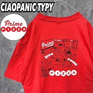 チャオパニックティピー(CIAOPANIC TYPY)のCIAOPANIC TYPY Prime PIZZA コラボ プリントTシャツ(Tシャツ/カットソー(半袖/袖なし))