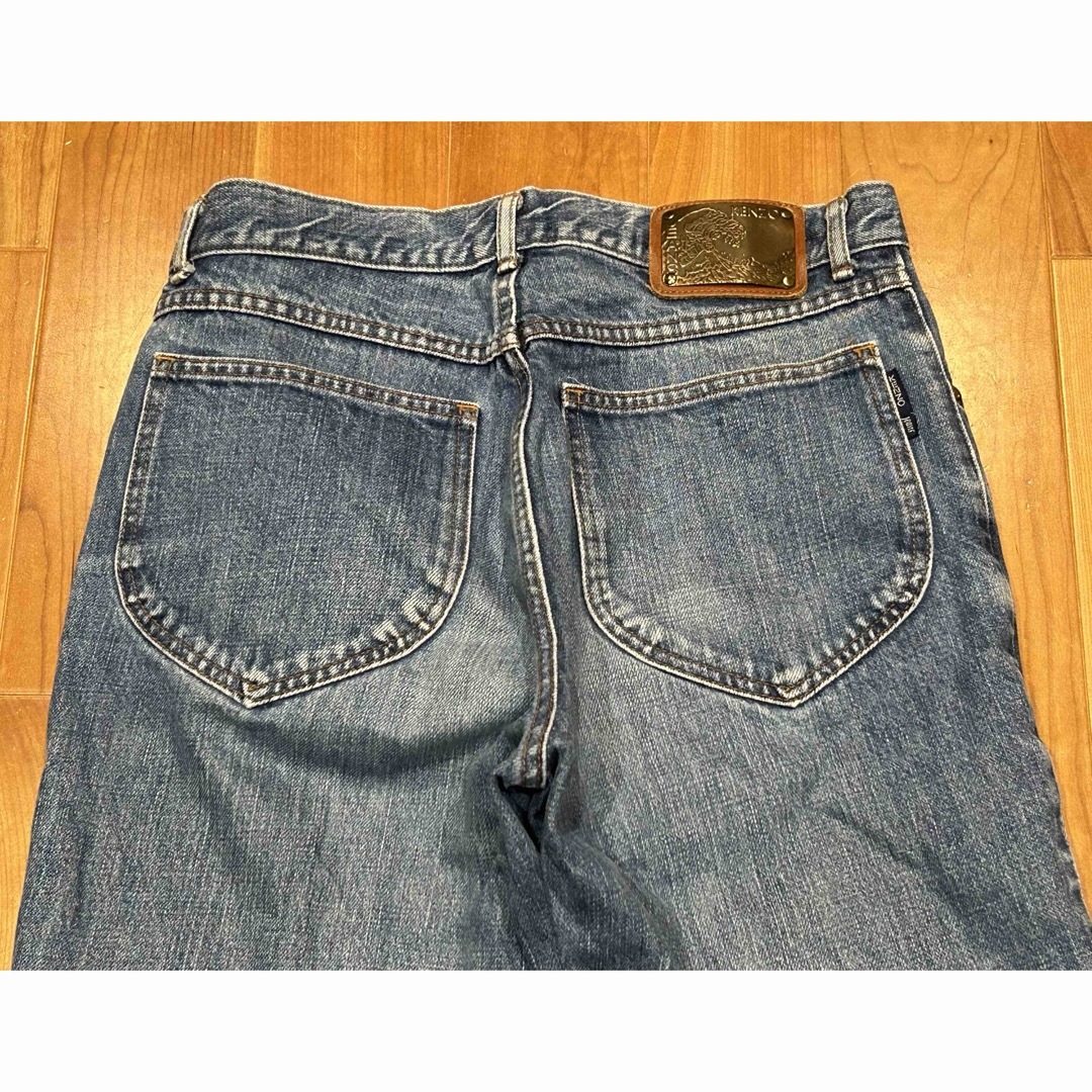 KENZO(ケンゾー)の90年代　希少　KENZO jeans　ケンゾージーンズ　葛飾北斎タグ　Mサイズ メンズのパンツ(デニム/ジーンズ)の商品写真