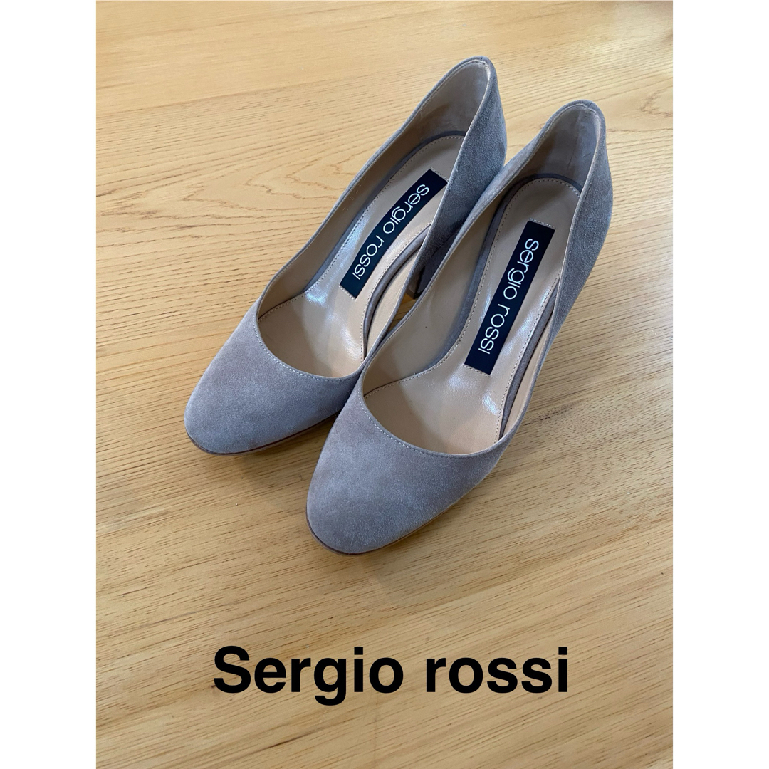 Sergio Rossi(セルジオロッシ)のセルジオロッシ チャンキーヒール 36 レディースの靴/シューズ(ハイヒール/パンプス)の商品写真
