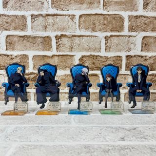 ジュジュツカイセン(呪術廻戦)の呪術廻戦　Chair:Blue　アクリルスタンド　五条悟　夏油　七海　家入　全種(アニメ/ゲーム)