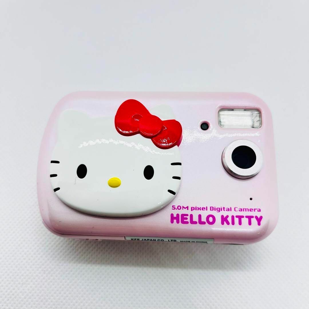 ハローキティ　デジカメ　DC500 HELLO KITTY サンリオ　ピンク スマホ/家電/カメラのカメラ(コンパクトデジタルカメラ)の商品写真