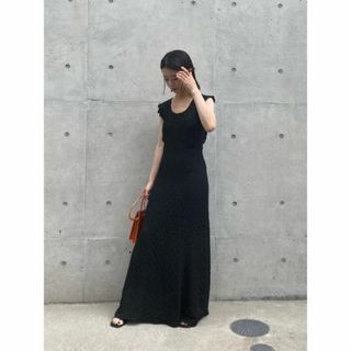 マウジー(moussy)のMOUSSY♡ SHEER LACE PANEL DRESS(ロングワンピース/マキシワンピース)