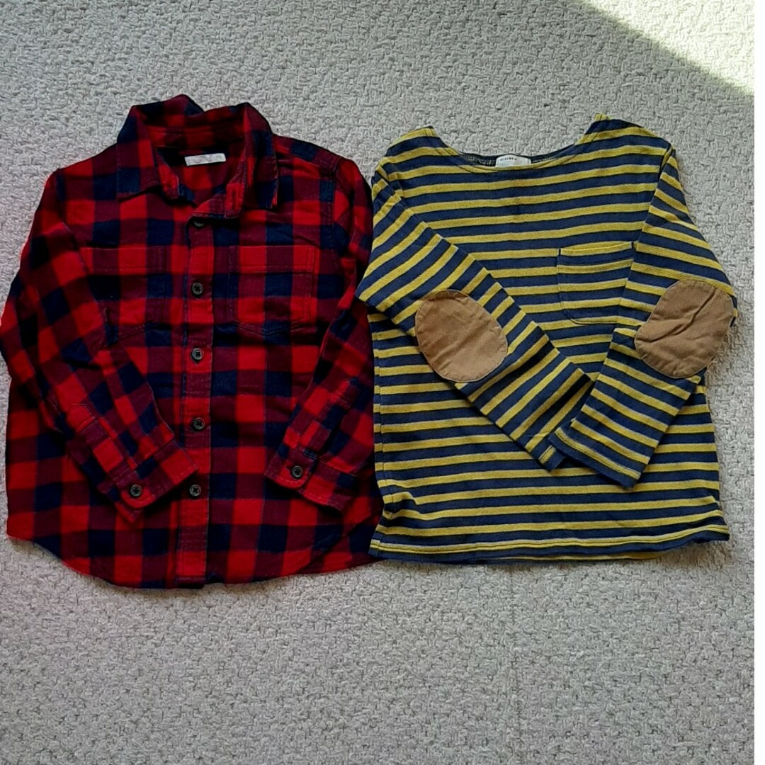 110センチカットソー キッズ/ベビー/マタニティのキッズ服男の子用(90cm~)(Tシャツ/カットソー)の商品写真