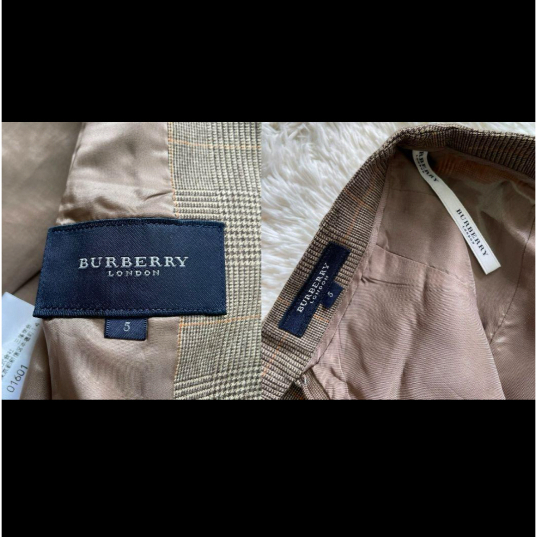 BURBERRY(バーバリー)の美品☆　バーバリーロンドン　スーツ　セットアップ　ウール レディースのフォーマル/ドレス(スーツ)の商品写真