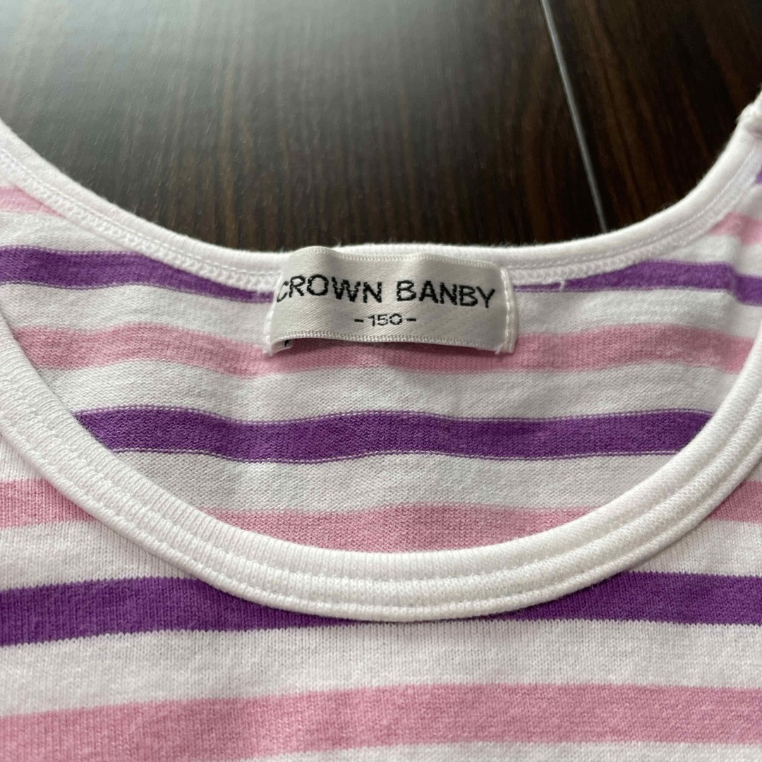 CROWN BANBY(クラウンバンビ)のCROWN BANBY ワンピース キッズ/ベビー/マタニティのキッズ服女の子用(90cm~)(ワンピース)の商品写真