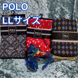 グンゼ(GUNZE)のPL60【POLO】一流ブランメンズ布帛前開きトランクス綿100% LL【新品】(トランクス)