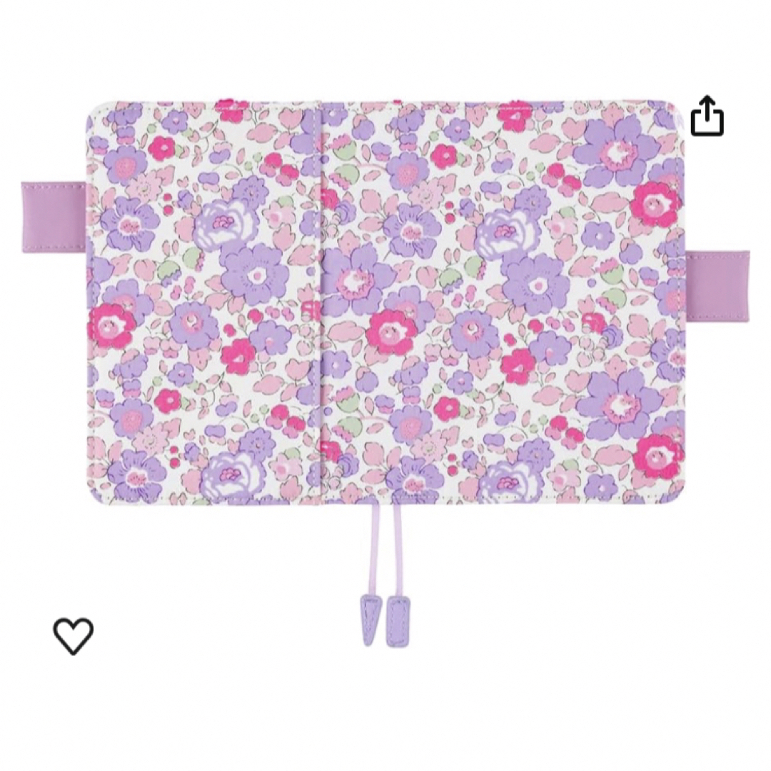 ほぼ日オリジナル(A6)手帳カバー  LIBERTY FABRICS インテリア/住まい/日用品の文房具(カレンダー/スケジュール)の商品写真