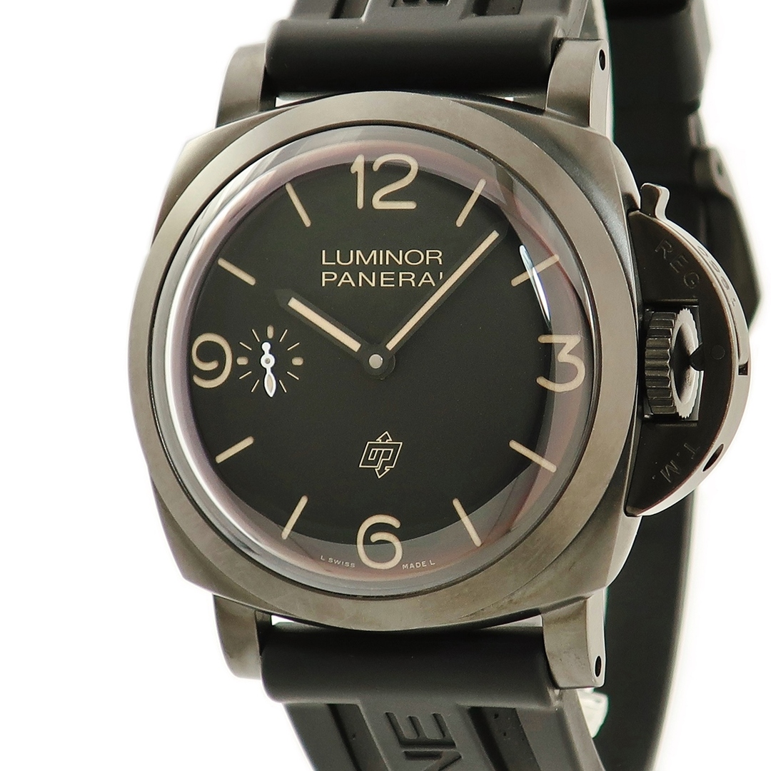 PANERAI(パネライ)のパネライ  ルミノール1950 3デイズ チタニオ DLC PAM006 メンズの時計(腕時計(アナログ))の商品写真