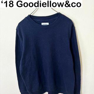 ヴィンテージ(VINTAGE)の2018年製 Goodiellow&co 無地　スウェット　トレーナー　古着(スウェット)