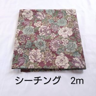 【H】生地　QUILT GATE　キルトゲイト　シーチング　ドライフラワー　2m(生地/糸)