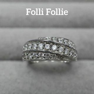 フォリフォリ(Folli Follie)の【匿名配送】 フォリフォリ リング 指輪 SV925 5.6g 11.5号(リング(指輪))