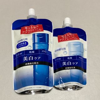 アクアレーベル(AQUALABEL)のアクアレーベル　美白ケア　化粧水&乳液(化粧水/ローション)