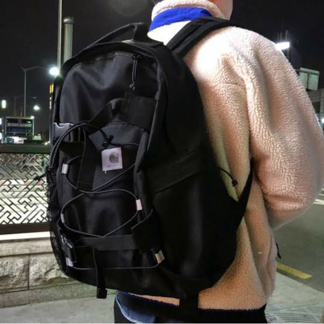 carhartt(カーハート)のxq Carhartt リュック バックパック 男女兼用 鞄　ブラック　③ メンズのバッグ(バッグパック/リュック)の商品写真