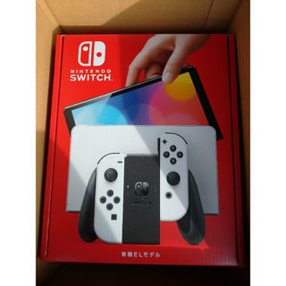 ニンテンドースイッチ(Nintendo Switch)のニンテンドースイッチ 有機EL 本体 ホワイト 新品未使用(家庭用ゲーム機本体)