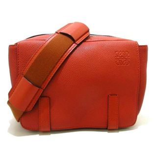 ロエベ(LOEWE)のLOEWE(ロエベ) ショルダーバッグ レディース ミリタリーメッセンジャーバッグXS オレンジブラウン ソフトグレインカーフ(ショルダーバッグ)