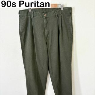 ヴィンテージ(VINTAGE)の90s Puritan 2タック　チノパン　古着　アメカジ　ヴィンテージ(チノパン)